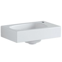 Раковина Geberit Citterio 45 R 500.541.01.1 Белая фарфор подвесная, полувстраиваемая