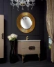 Зеркало Boheme NeoArt Shine 82 528-G light с подсветкой Золото глянец стекло