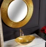 Зеркало Boheme NeoArt Shine 82 528-G light с подсветкой Золото глянец стекло
