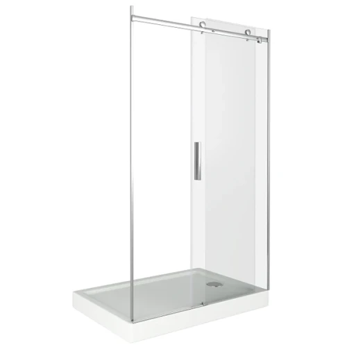Душевая дверь в нишу Good Door Altair WTW-130-C-CH 130 профиль Хром стекло прозрачное