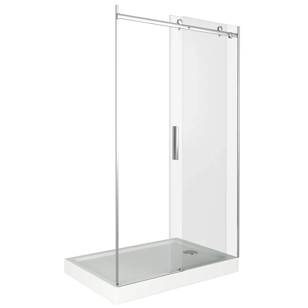 Душевая дверь в нишу Good Door Altair WTW-130-C-CH 130 профиль Хром стекло прозрачное