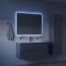 Зеркало Iddis Uniq 100 UNI1080i98 с подсветкой с сенсорным выключателем и диммером
