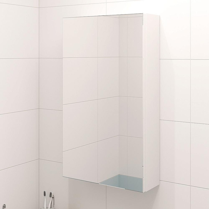 Зеркальный шкаф DIWO Архангельск 40 AH2304Z цвет Белый