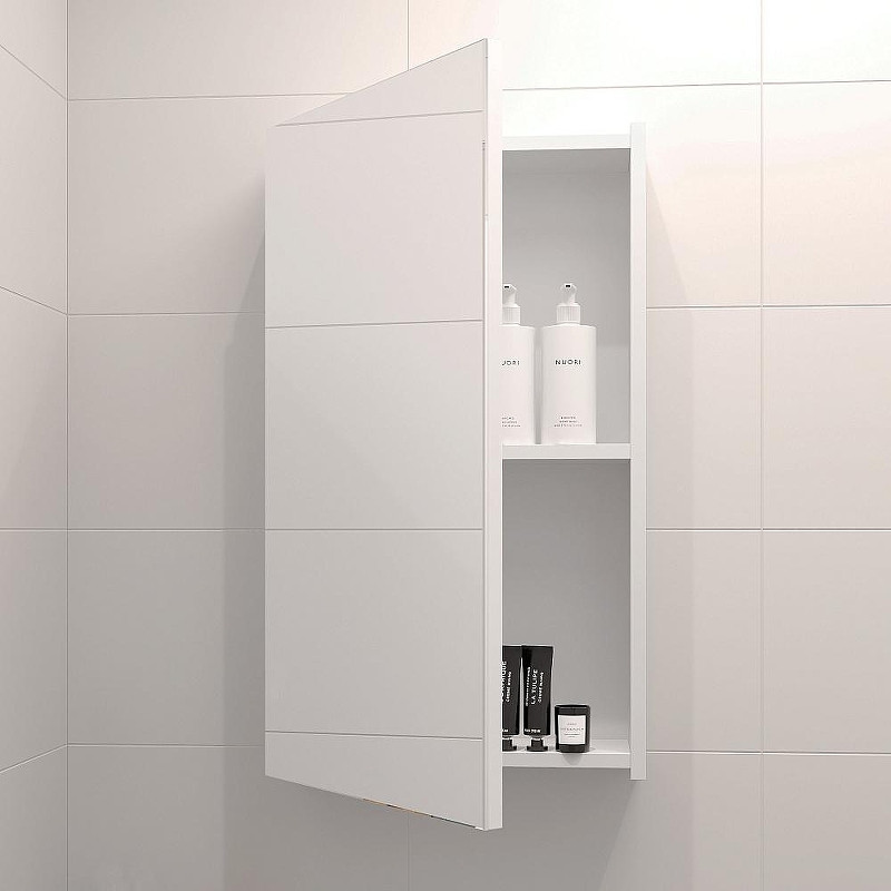 Зеркальный шкаф DIWO Архангельск 40 AH2304Z цвет Белый