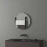 Зеркало Evoform Ledshine d50 BY 2642 с подсветкой 12 W - сенсорный выключатель - нейтральный белый свет стекло