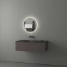 Зеркало Evoform Ledshine d50 BY 2642 с подсветкой 12 W - сенсорный выключатель - нейтральный белый свет стекло