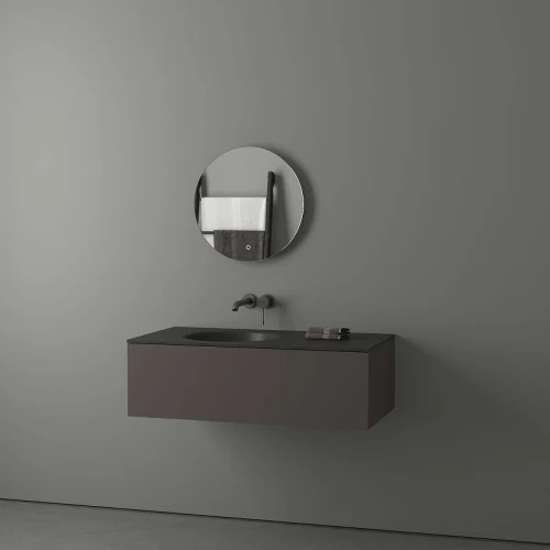 Зеркало Evoform Ledshine d50 BY 2642 с подсветкой 12 W - сенсорный выключатель - нейтральный белый свет стекло