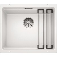 Кухонная мойка Blanco Etagon 500-U Silgranit 522231 Белая искусственный камень (литьевой мрамор) встраиваемый
