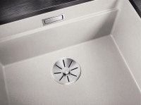 Кухонная мойка Blanco Etagon 500-U Silgranit 522231 Белая искусственный камень (литьевой мрамор) встраиваемый
