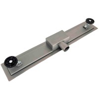 Душевой лоток Esbano Meta 80 M-RAIN-80GM ESTRMETRAIN80GM с решеткой Оружейная сталь