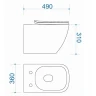 Комплект унитаза с инсталляцией Grohe Rapid SL 39189001 цвет Белый с сиденьем Микролифт и клавишей смыва цвет Хром