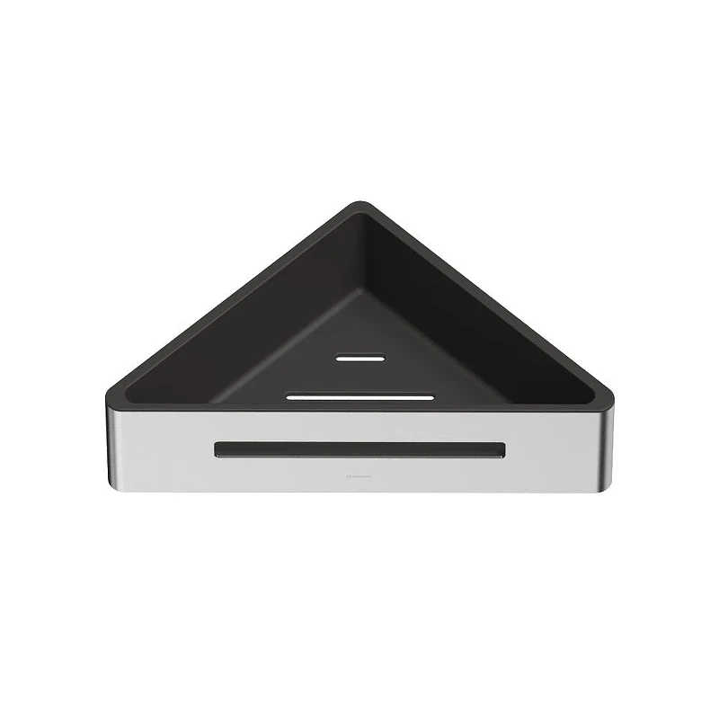 Металлическая полка Whitecross Ergo nickel brushed ER2282NIB угловая цвет Никель брашированный