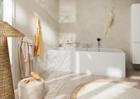 Смеситель для ванны Hansgrohe Tecturis S 73422000 Хром латунь на стену