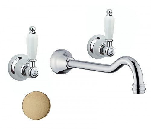 Смеситель для раковины Fiore Coloniale 02ZZ0636 цвет Бронза