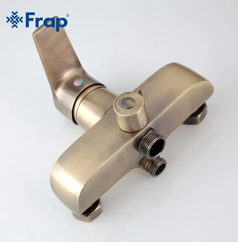 Смеситель для ванны Frap H30-4 F2230-4 универсальный Бронза латунь на стену