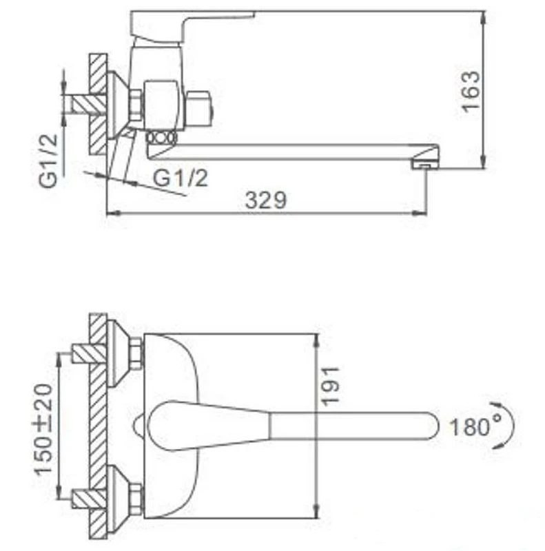 Смеситель для ванны Frap H30-4 F2230-4 универсальный Бронза латунь на стену
