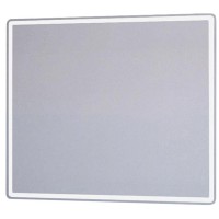 Зеркало Dreja Tiny 70/80 99.9025 с подсветкой Белое стекло