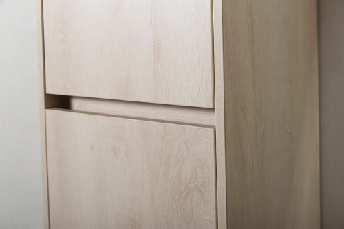 Шкаф пенал Art&amp;Max Family-1500-2A-SO-PB подвесной Pino Bianco МДФ / ЛДСП