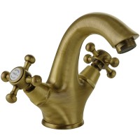 Смеситель для раковины Migliore Lady 18817 Бронза латунь