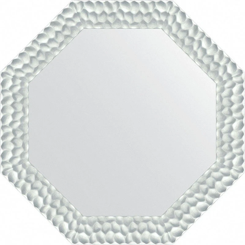 Зеркало Evoform Octagon 77х77 BY 3888 в багетной раме - Перламутровые дюны 89 мм стекло