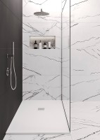 Душевой поддон из искусственного камня Starohome Solid 120х80 1237471 White Matt