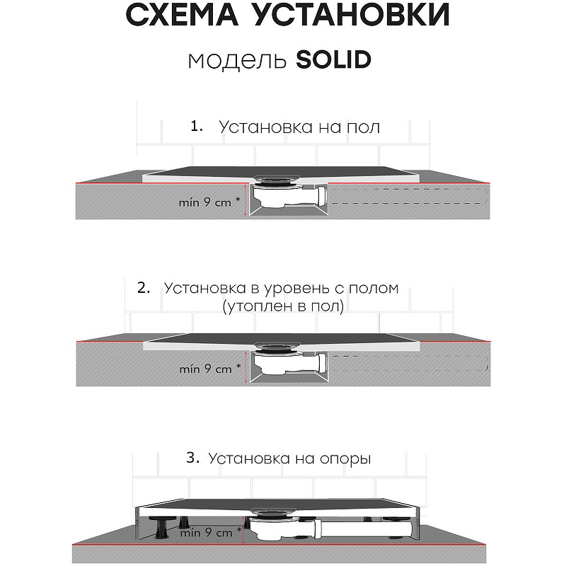 Душевой поддон из искусственного камня Starohome Solid 120х80 1237471 White Matt