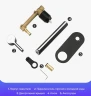 Смеситель для раковины Gappo G03-6 G1003-26 Черный матовый Хром