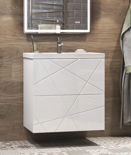 Тумба под раковину Vigo Geometry 60 tn.bsf.GEO.COM.60.2Y цвет Белый