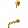 Смеситель для ванны Whitecross Y brushed gold YSET03GLB