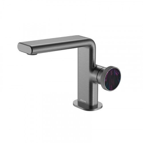 Смеситель для раковины Black&amp;White Gravity GF-7207-GM 7207GM цвет Оружейная сталь
