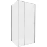 Душевой уголок New Trendy New Soleo Chrome 90x110 K-0719 профиль Хром стекло прозрачное