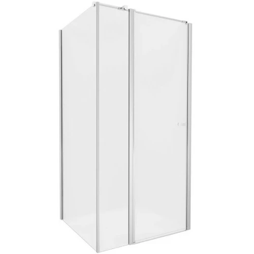 Душевой уголок New Trendy New Soleo Chrome 90x110 K-0719 профиль Хром стекло прозрачное