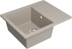 Кухонная мойка Domaci Болонья 57 М-150-003 цвет Бежевый