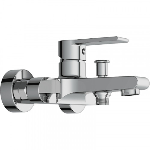 Смеситель для ванны Cersanit Brasko 63021 Хром латунь на стену