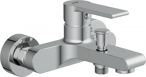 Смеситель для ванны Cersanit Brasko 63021 Хром латунь на стену