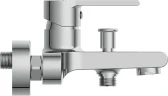 Смеситель для ванны Cersanit Brasko 63021 Хром латунь на стену