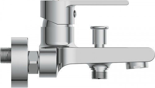 Смеситель для ванны Cersanit Brasko 63021 Хром латунь на стену