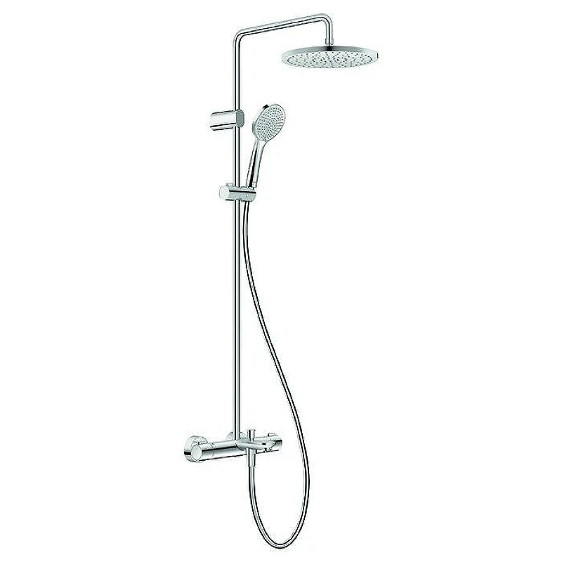 Душевая система Duravit Wave WA5280008C10 с термостатом цвет Хром
