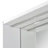 Зеркало Aquaton Капри 80 1A230402KP010 с подсветкой Белое МДФ / ЛДСП, стекло