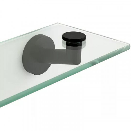 Стеклянная полка Remer Guest GS20NO Черная матовая