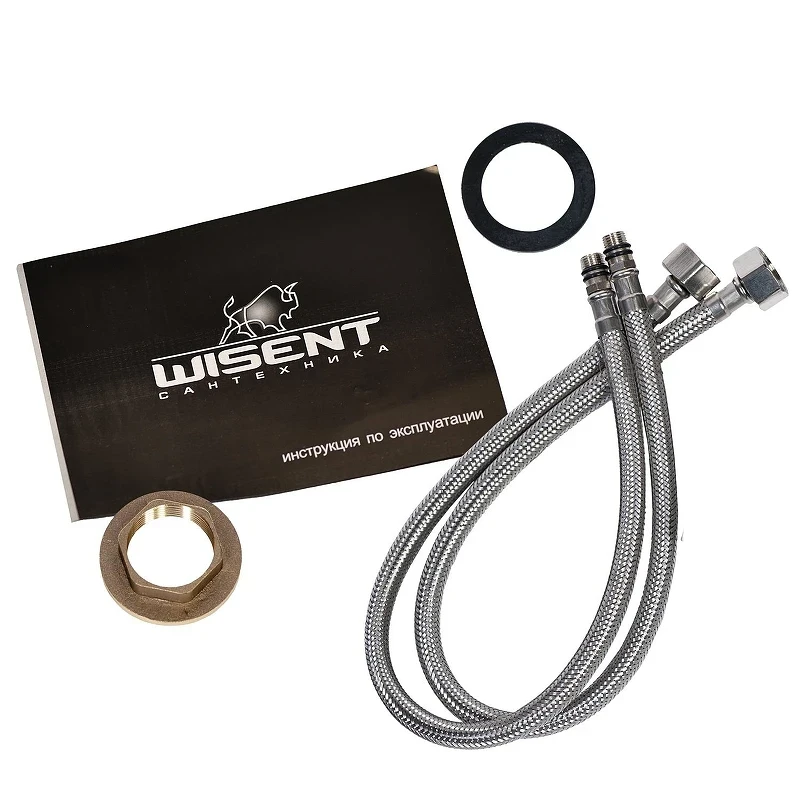 Смеситель для раковины Wisent W45214-1 цвет Хром