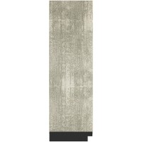 Зеркало Evoform Exclusive 156х66 BY 1190 с фацетом в багетной раме - Алюминий 90 мм стекло