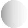 Зеркало Defesto Opti 50x50 DF 2852R с подсветкой 12W-3000К/ИК - выключатель/Теплый белый свет