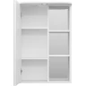 Зеркальный шкаф Misty Венера 55 L П-Внр04055-01СвЛ с подсветкой Белый