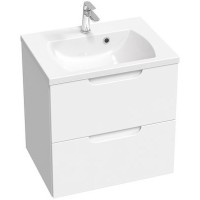 Тумба под раковину Ravak SD Classic II 60 X000001476 подвесная Белая МДФ / ЛДСП