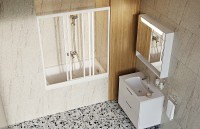 Тумба под раковину Ravak SD Classic II 60 X000001476 подвесная Белая МДФ / ЛДСП