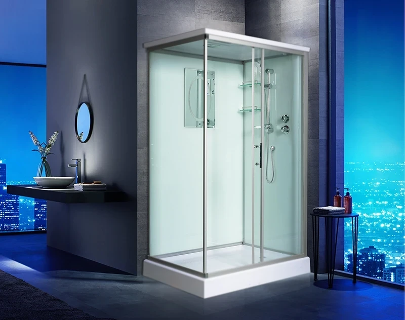 Душевая кабина WeltWasser WW500 Laine 1212 120x90 10000003275 профиль Хром стекло прозрачное