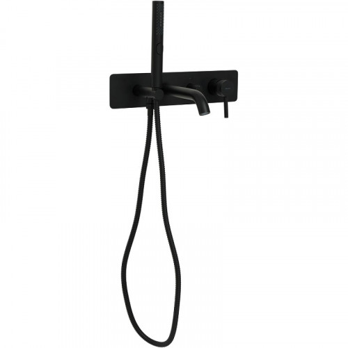 Смеситель для ванны Allen Brau Priority 5.31006-31 Черный матовый латунь встраиваемый