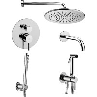 Комплект смесителей Paffoni Light KITZLIG019CR139 Хром латунь