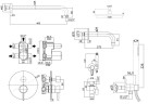 Комплект смесителей Paffoni Light KITZLIG019CR139 Хром латунь